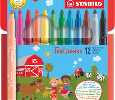 STABILO Filzstifte Mehrfarbig 3.0 mm