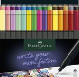 FABER-CASTELL Finepen Grip Fineliner 0.4 mm Mehrfarbig