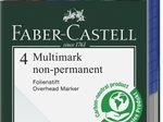 FABER-CASTELL Multimark 1526 M non-permanent Folienstifte-Set 1.0 mm Mehrfarbig