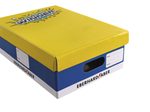 EBERHARD FABER Aufbewahrungsbox Schulstarter Box 22,0 x 31,0 x 10,0 cm blau, gelb