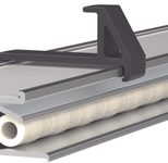 MAUL Klemmleiste MAULtalent 50 cm Wandmontage silber