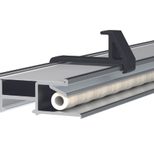 MAUL Klemmleiste MAULtalent 100 cm Wandmontage silber