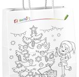 TSI Geschenktaschen 18,0 x 23,0 cm Motiv sortiert