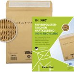 MAILmedia Polstertaschen für DIN B5+ braun