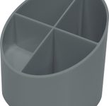 helit Stiftehalter 11,0 x 11,0 x 10,5 cm grau