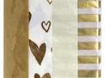 artoz Seidenpapier gold/weiß 50,0 x 70,0 cm