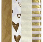 artoz Seidenpapier gold/weiß 50,0 x 70,0 cm