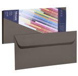 artoz Briefumschläge DIN lang ohne Fenster haftklebend