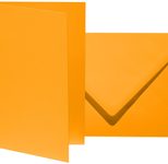 artoz Faltkarten mit Briefumschlägen DIN B6 papaya