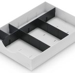 styro Schubladeneinsatz Polystyrol weiß