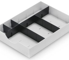 styro Schubladeneinsatz Polystyrol weiß