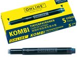 ONLINE® Tintenpatronen für Füller nachtblau