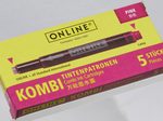 ONLINE® Tintenpatronen für Füller pink