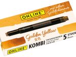 ONLINE® Tintenpatronen für Füller Golden Yellow