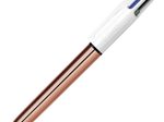 BIC 4-Farben-Kugelschreiber 4 Colours Shine rosegold