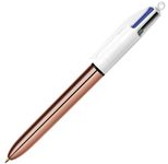 BIC 4-Farben-Kugelschreiber 4 Colours Shine rosegold