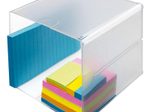 Aufbewahrungsbox Deflecto "Cube" 15,3 x 15,3 x 18,3 cm transparent