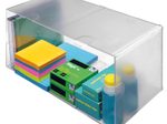 Aufbewahrungsbox Deflecto "Cube" 30,5 x 15,3 x 15,3 cm transparent