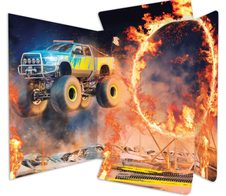 RNK-Verlag Zeichenmappe A3 Monster Trucks