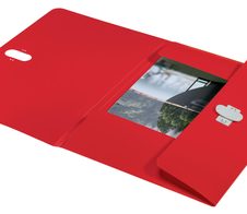 LEITZ Sammelmappe Recycle DIN A4 rot