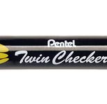 Pentel Twin Checker Textmarker Mehrfarbig