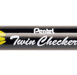 Pentel Twin Checker Textmarker Mehrfarbig