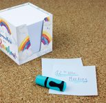 RNK-Verlag Zettelbox mehrfarbig inkl. ca. 900 Notizzettel