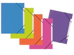 PAGNA Ordnungsmappe DIN A4 5-Fach  1x hellblau, hellgrün, orange, pink, lila
