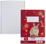 herlitz Schulheft kariert DIN A5 32 Blätter