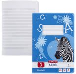 herlitz Schulheft x.book Lineatur 3 liniert DIN A5