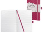 SIGEL Notizbuch Jolie® ca. DIN A5 liniert Fuchsia Pink, 174 Seiten