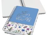 SIGEL Notizbuch Jolie® ca. DIN A5 punktraster 240 Seiten - no rain no flowers