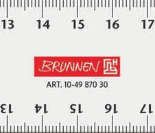BRUNNEN Lineal 30 cm