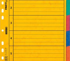 BRUNNEN Ordnerregister Vollformat blanko DIN A4