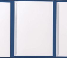 BRUNNEN Bewerbungsmappen Lines DIN A4 blau