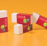 BRUNNEN Radiergummi weiß