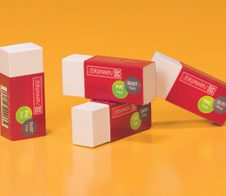 BRUNNEN Radiergummi weiß