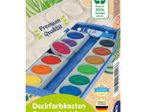 Pelikan Wasserfarbkasten 12 Farben und 1 Tube Deckweiß