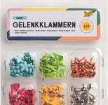 folia Musterbeutelklammern bunt