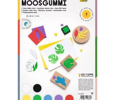 folia Moosgummi mehrfarbig