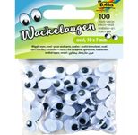 folia Wackelaugen weiß