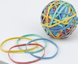 WIHEDÜ Gummibänder 6 cm 100 g farbig