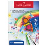 FABER-CASTELL Zeichenblock DIN A4 20 Blatt