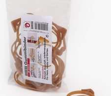 WIHEDÜ Gummibänder 18 cm 20 St. transparent