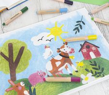 EBERHARD FABER Buntstifte Mehrfarbig