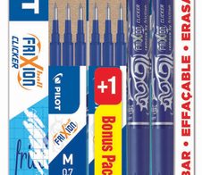PILOT FRIXION Clicker Tintenroller 0.4 mm Blau