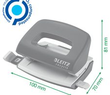 LEITZ Locher NeXXt rot