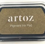 artoz Stempelkissen 9,0 x 6,0 cm gold