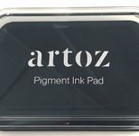 artoz Stempelkissen 9,0 x 6,0 cm schwarz