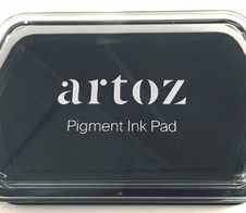 artoz Stempelkissen 9,0 x 6,0 cm schwarz